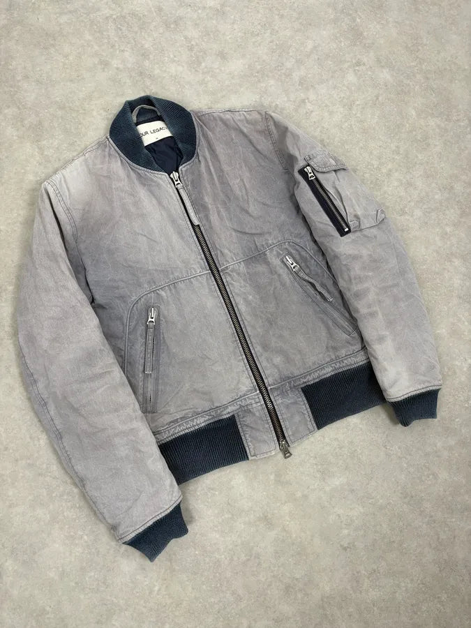 AW2015 Our Legacy Grey Tie Dye Bomber Jacket GgiTYxT 3