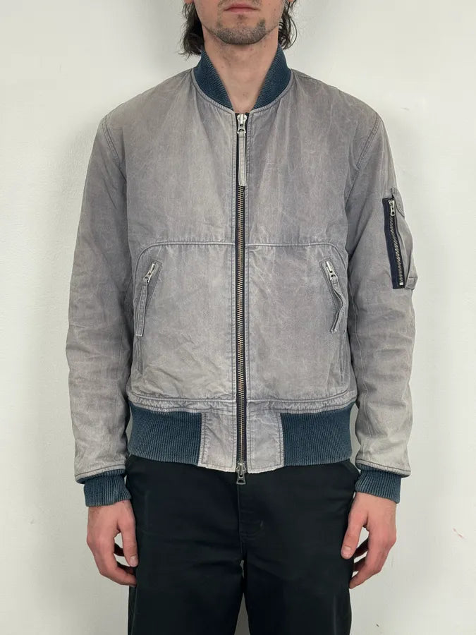AW2015 Our Legacy Grey Tie Dye Bomber Jacket GgiTYxT 1