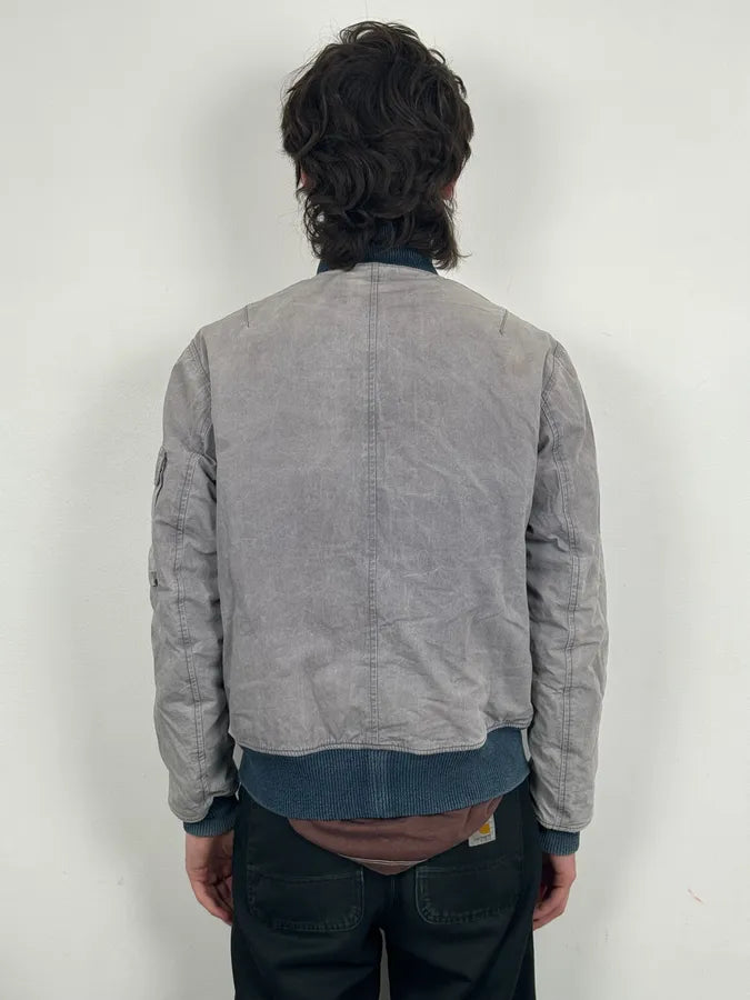 AW2015 Our Legacy Grey Tie Dye Bomber Jacket GgiTYxT 2