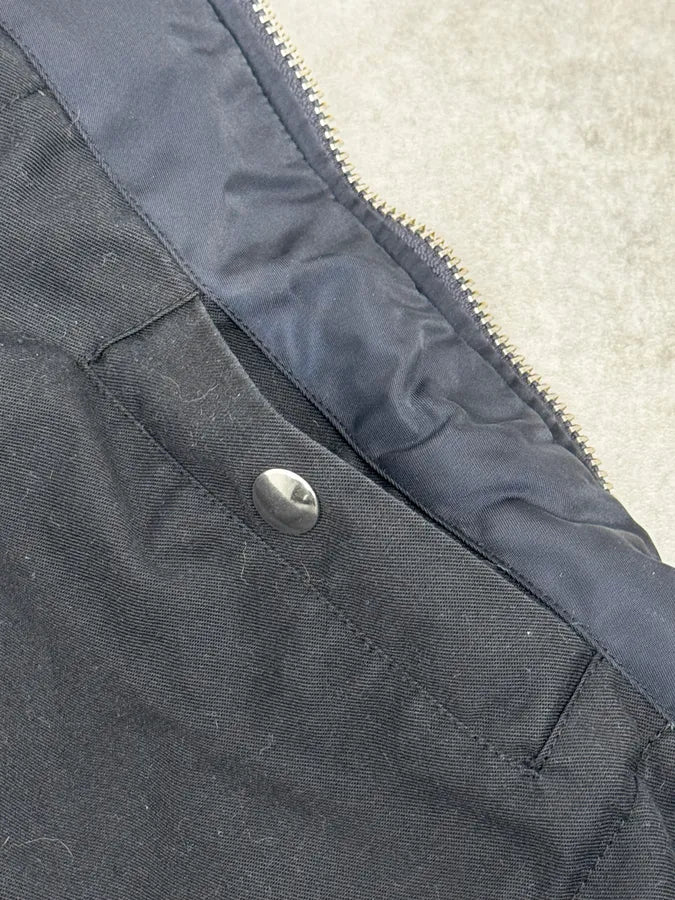 Our Legacy Midnight Shine Navy Nylon Bomber Jacket AcJDAjb 8