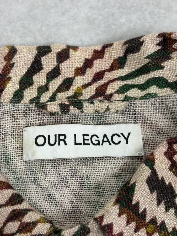 Our Legacy Multicolor Psycho Hallucination Box Shirt FghkAHm 9