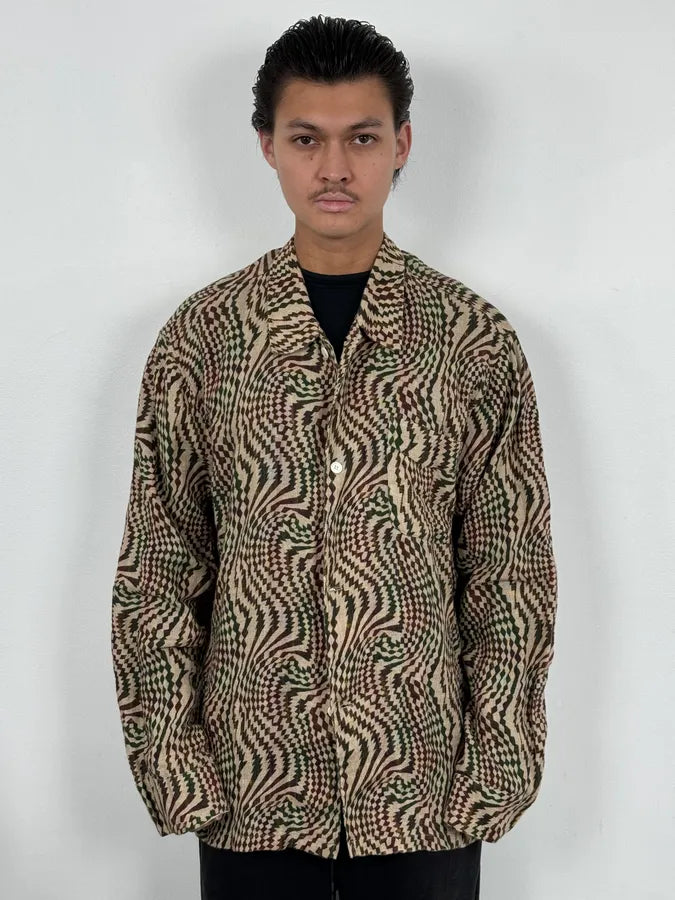 Our Legacy Multicolor Psycho Hallucination Box Shirt FghkAHm 1