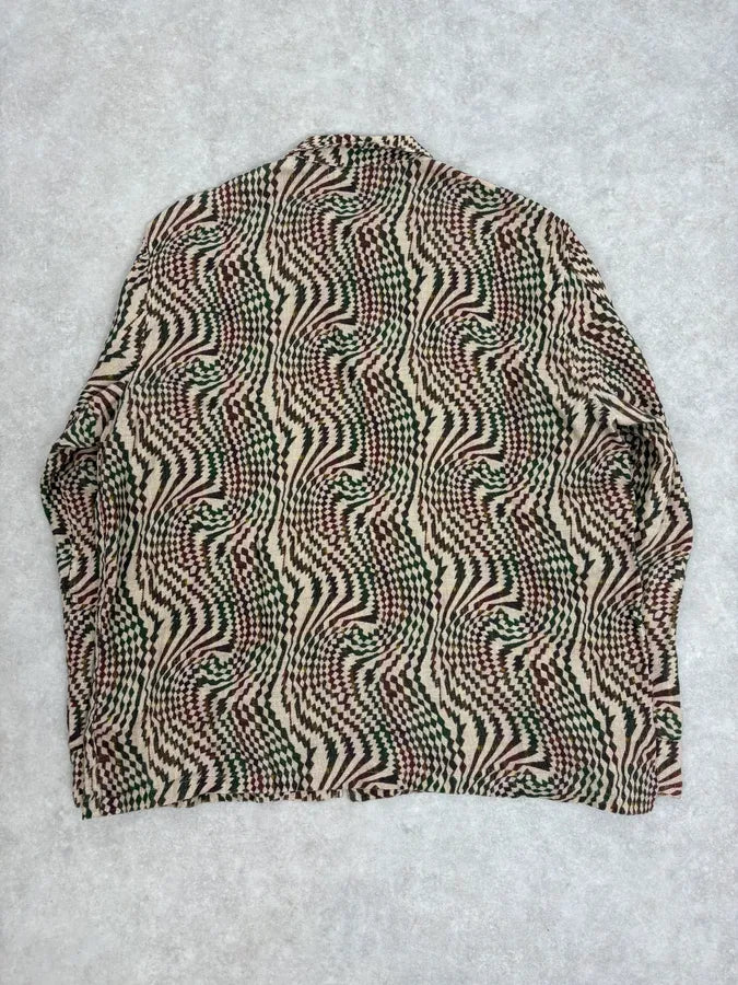 Our Legacy Multicolor Psycho Hallucination Box Shirt FghkAHm 5