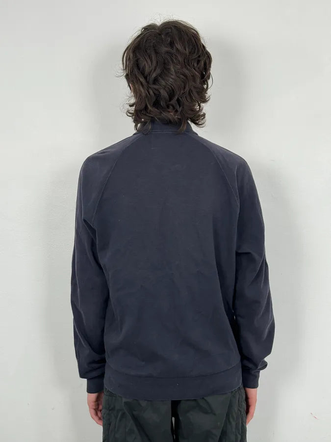 SS2016 Our Legacy Navy Interlock Zip-up Jacket eQLImbT 2