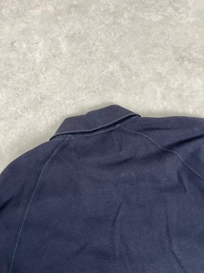 SS2016 Our Legacy Navy Interlock Zip-up Jacket eQLImbT 6