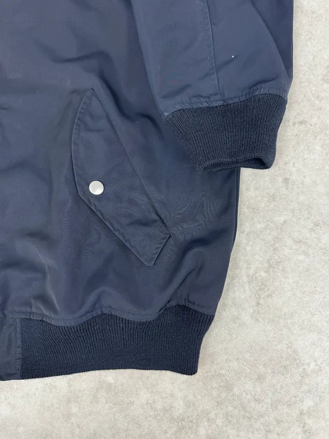 Our Legacy Navy Military Garment Bomber Jacket ZkiVCVl 7