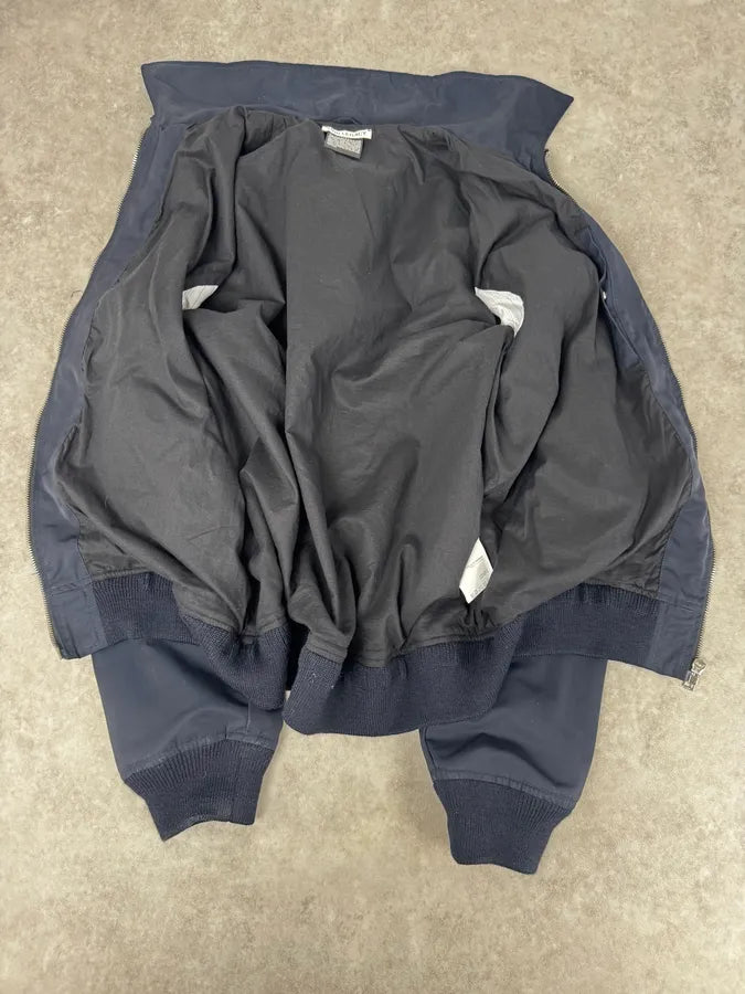 Our Legacy Navy Military Garment Bomber Jacket ZkiVCVl 6