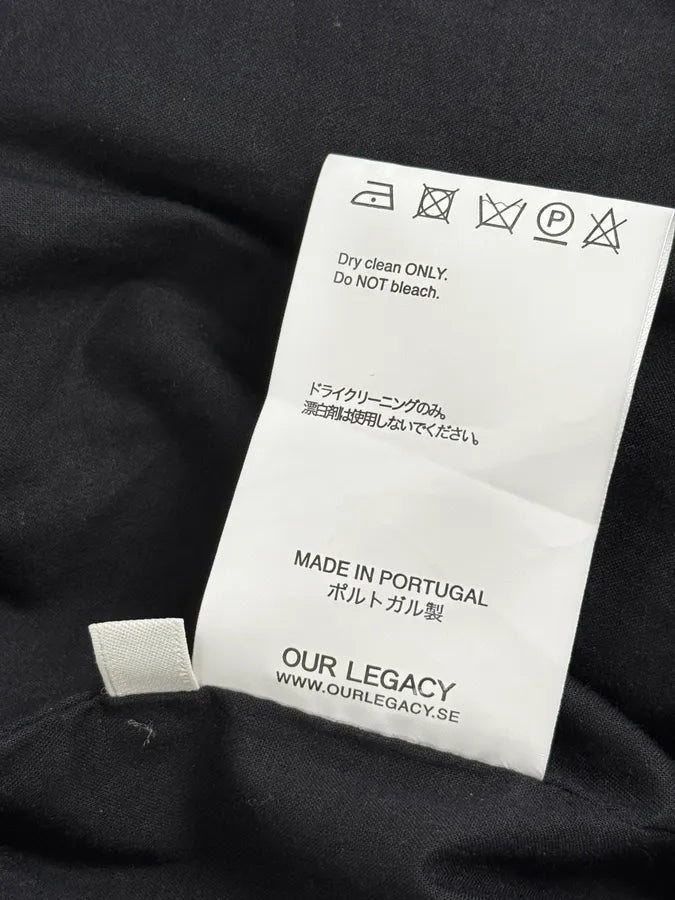Our Legacy Navy Military Garment Bomber Jacket ZkiVCVl 11