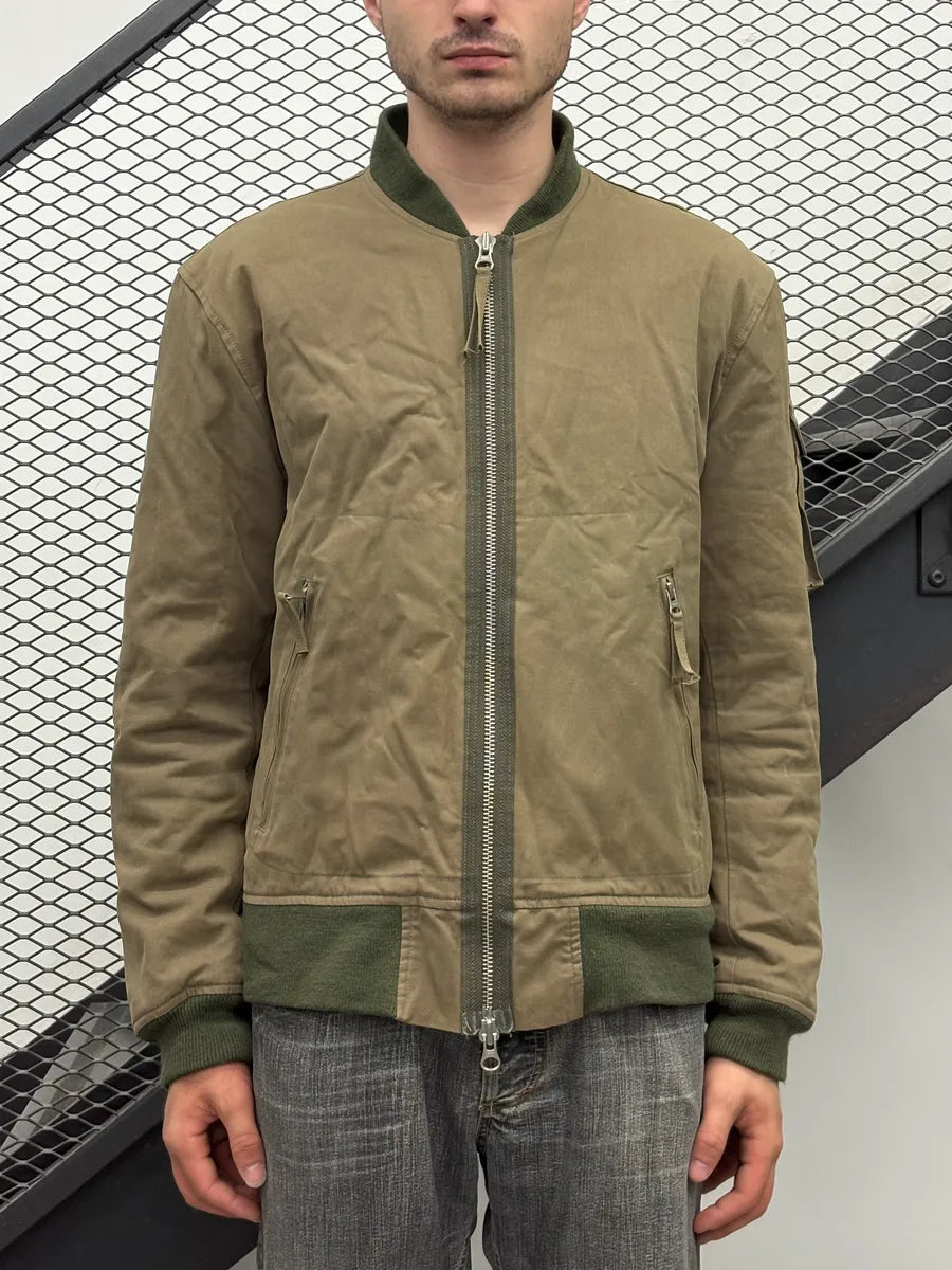 FW2014 Our Legacy Olive Aviator Bomber Jacket FhWHWHx 1