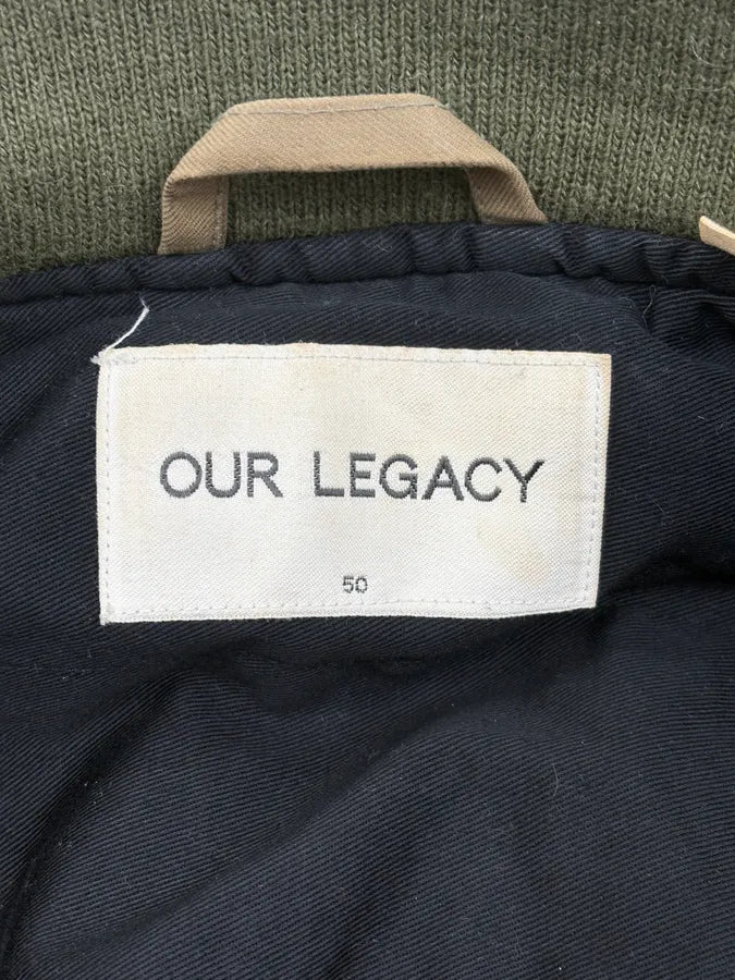 FW2014 Our Legacy Olive Aviator Bomber Jacket FhWHWHx 11