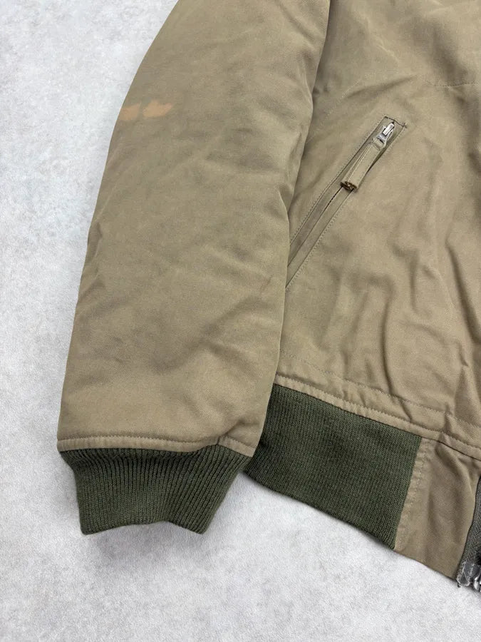 FW2014 Our Legacy Olive Aviator Bomber Jacket FhWHWHx 7