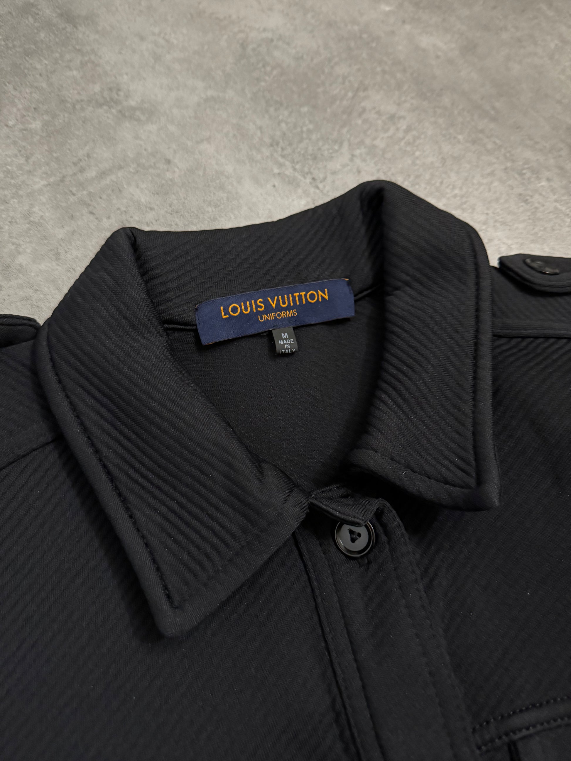 Louis Vuitton Uniforms Italian Wool Navy Classy Jacket (XS) - 9