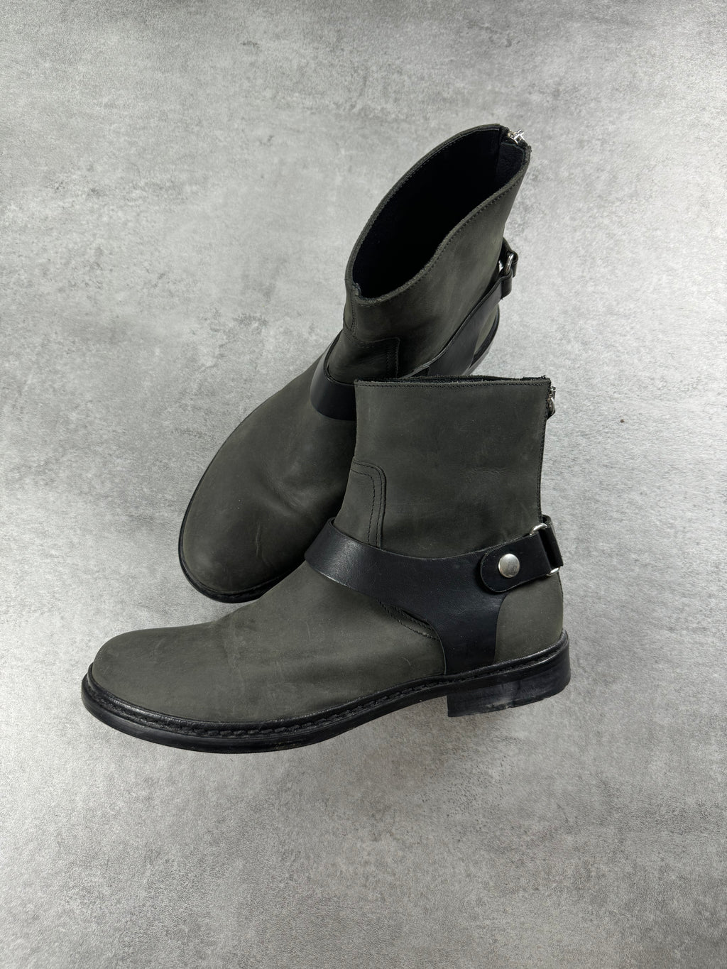 AW2011 Cavalli Cow Boy Leather Boots  (42) - 2