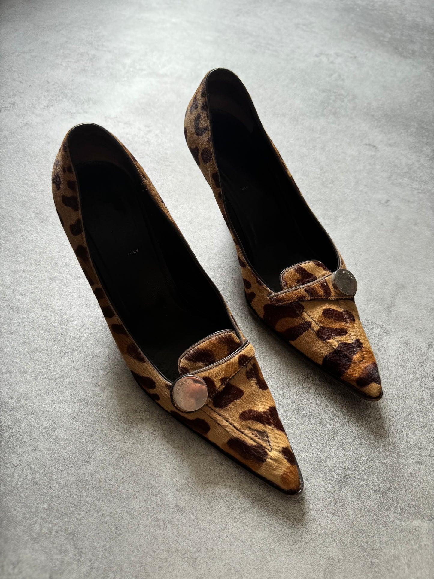 Prada Leopard Chic Heels (38,5) - 3