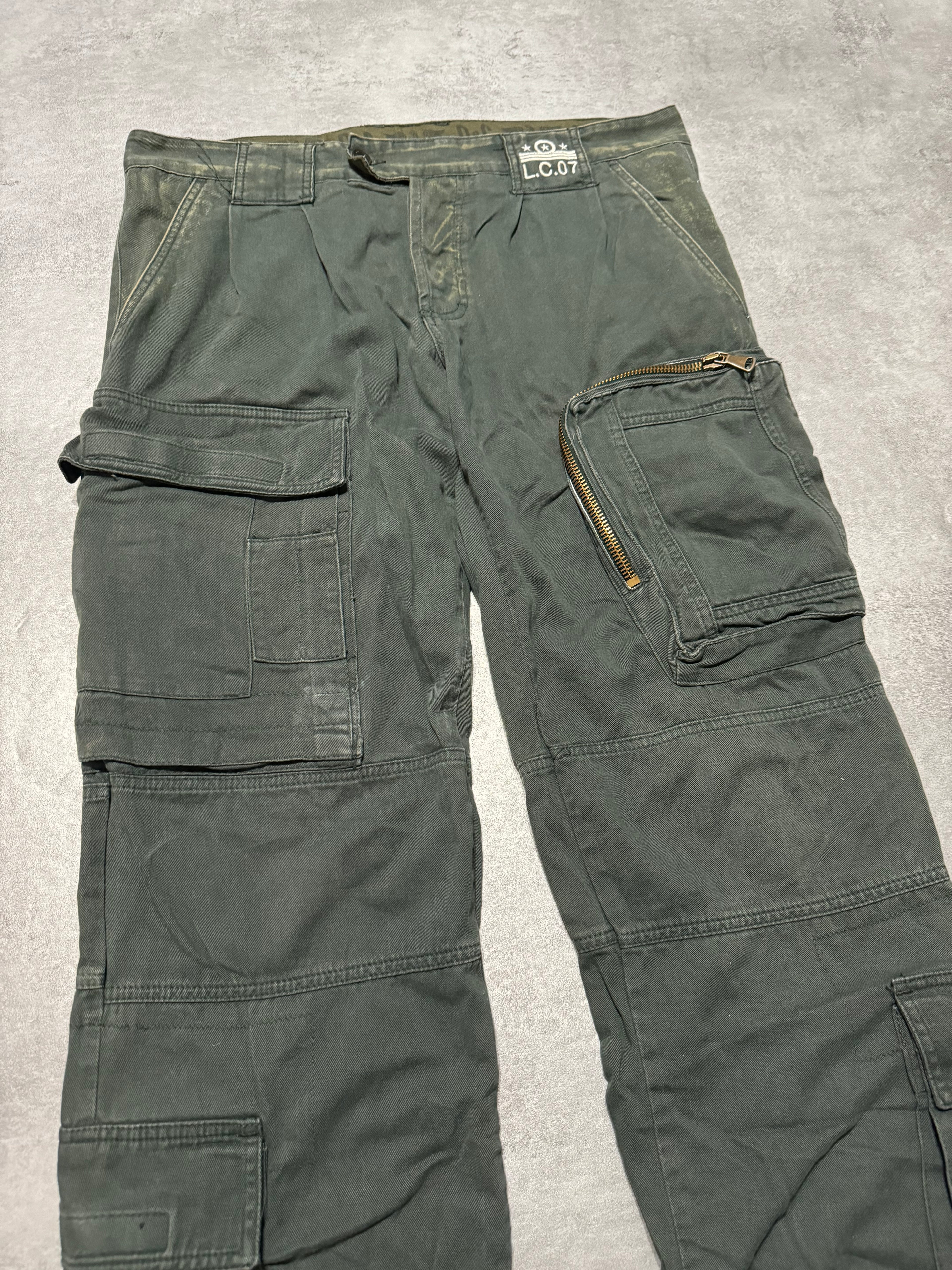 AW2006 Dolce & Gabbana Army Navy Naval Cargo Pants (XL) - 9
