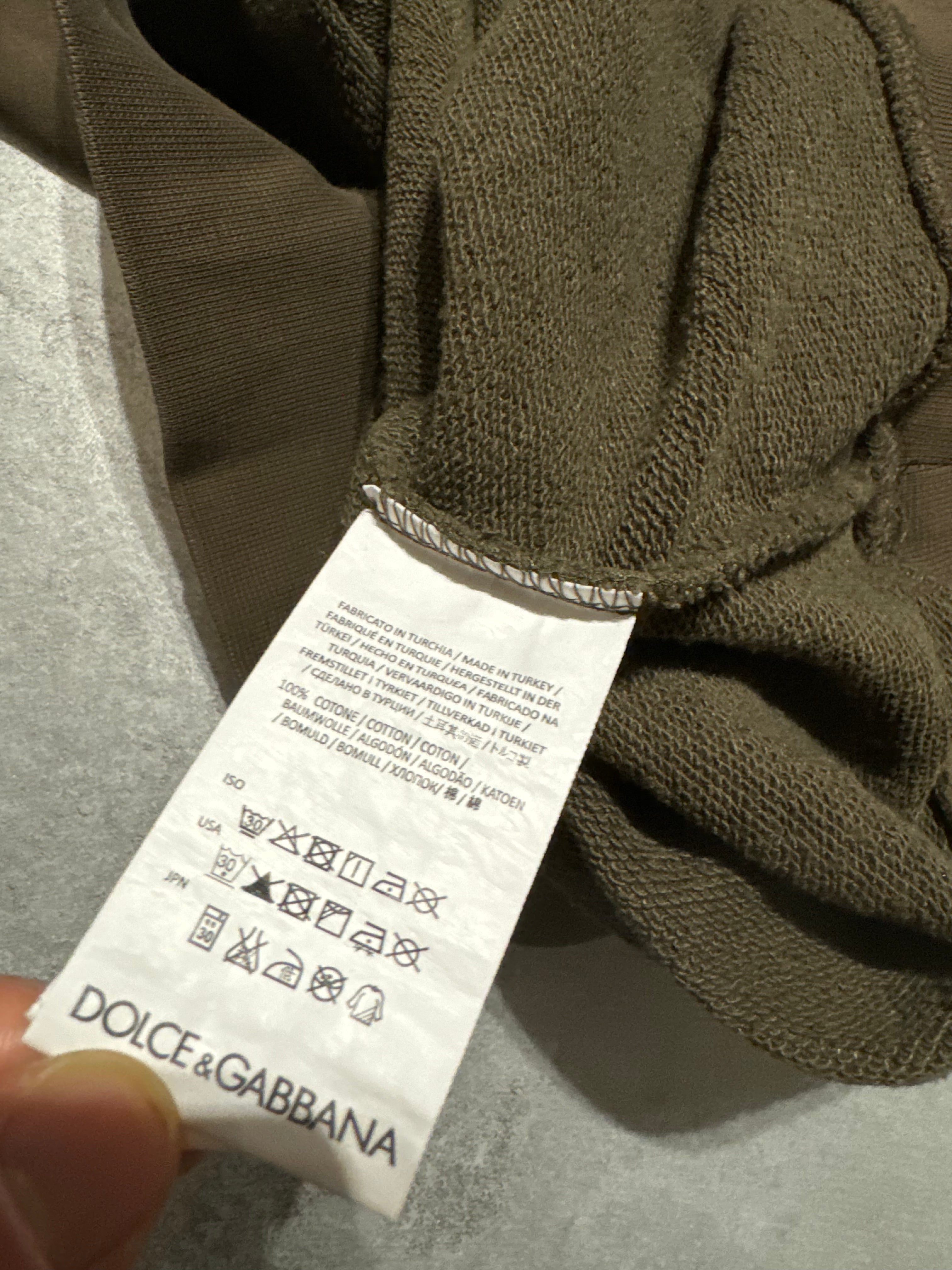 2000s Dolce & Gabbana Royal Fleur de Lys Dynasty Hoodie  (S) - 7