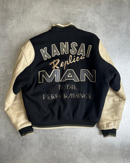 1990s Kansai Yamamoto Man Performance Varsity Jacket (L) - 1