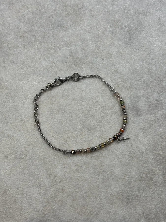 Paciotti Beaded Dagger Charm Bracelet ueUbCYa 0