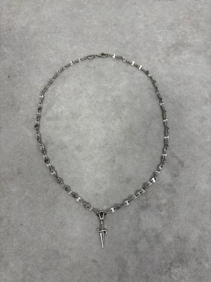 Cesare Paciotti Dagger Pendant Necklace jElXfbP 3
