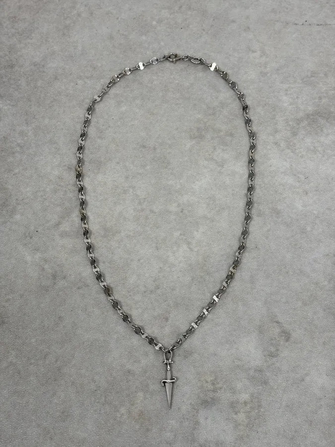 Cesare Paciotti Dagger Pendant Necklace jElXfbP 0