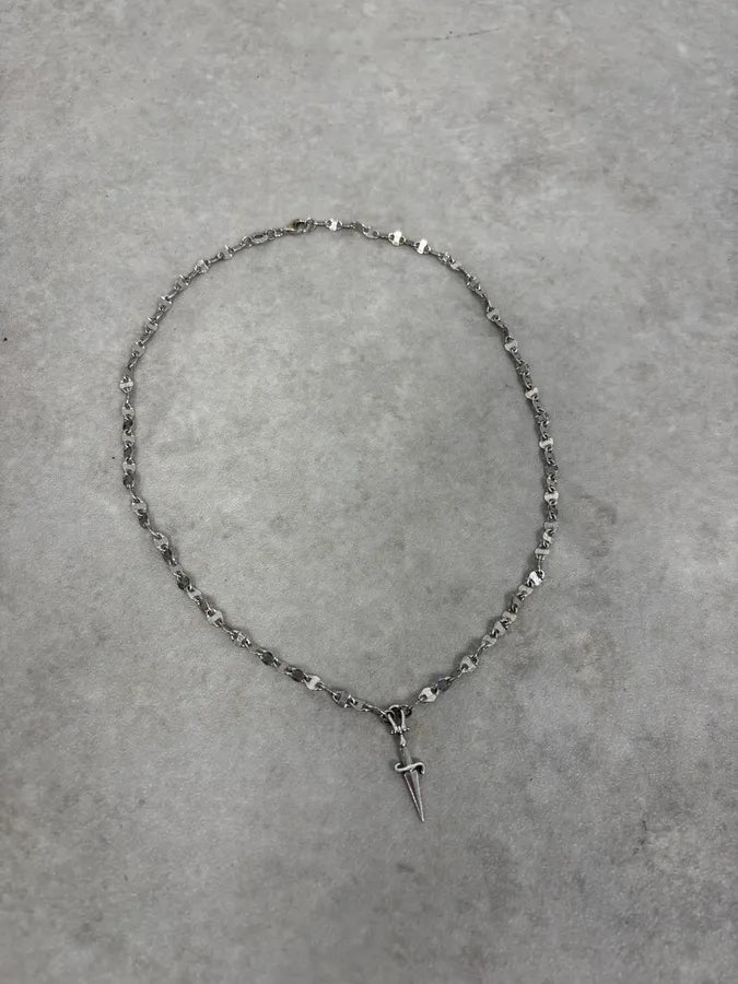Cesare Paciotti Dagger Pendant Necklace jElXfbP 4