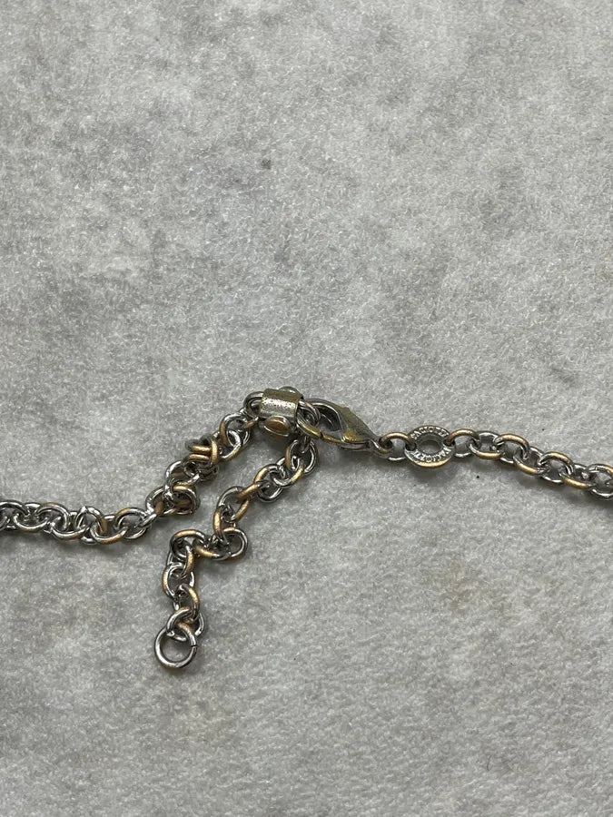 Cesare Paciotti Silver Metal Dagger Pendant Necklace  dYSLceO 5