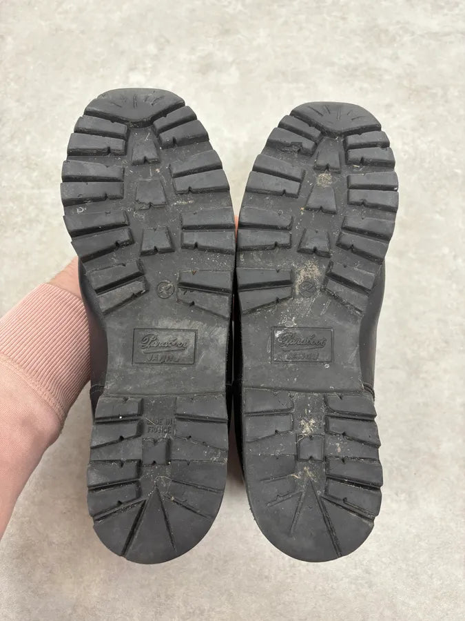 Paraboot Avoriaz Black Leather Boots VHeYLiL 7