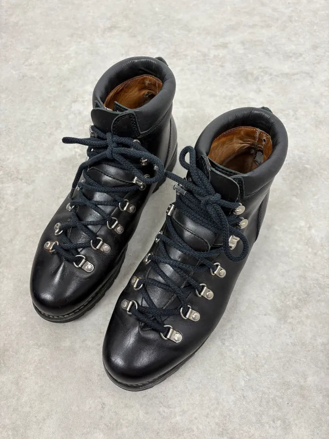 Paraboot Avoriaz Black Leather Boots VHeYLiL 2