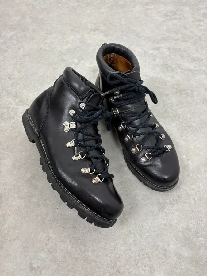 Paraboot Avoriaz Black Leather Boots VHeYLiL 4