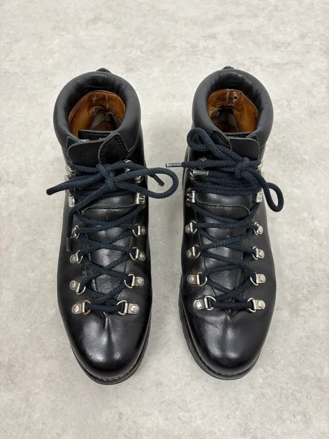 Paraboot Avoriaz Black Leather Boots VHeYLiL 1