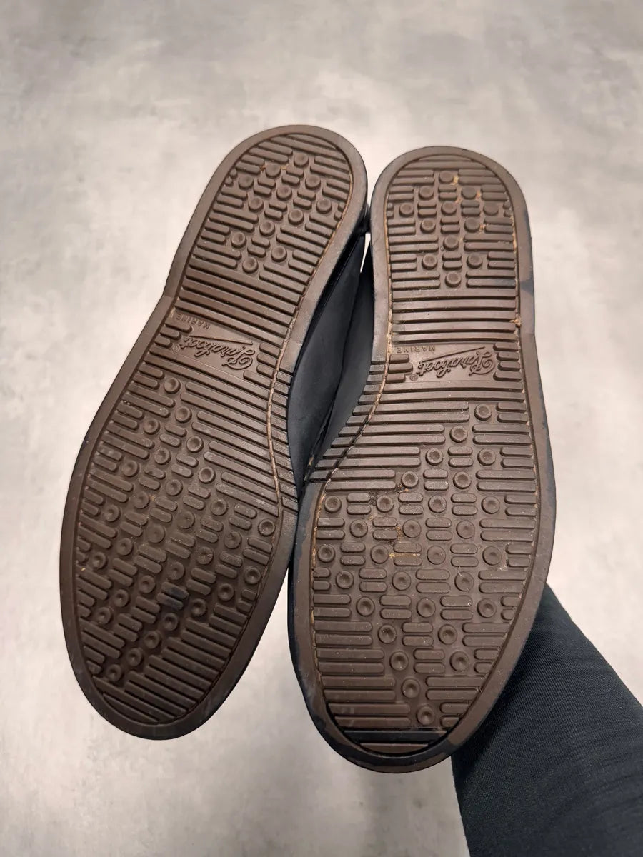 Paraboot Classic Navy Blue Leather Shoes daVwvDq 6