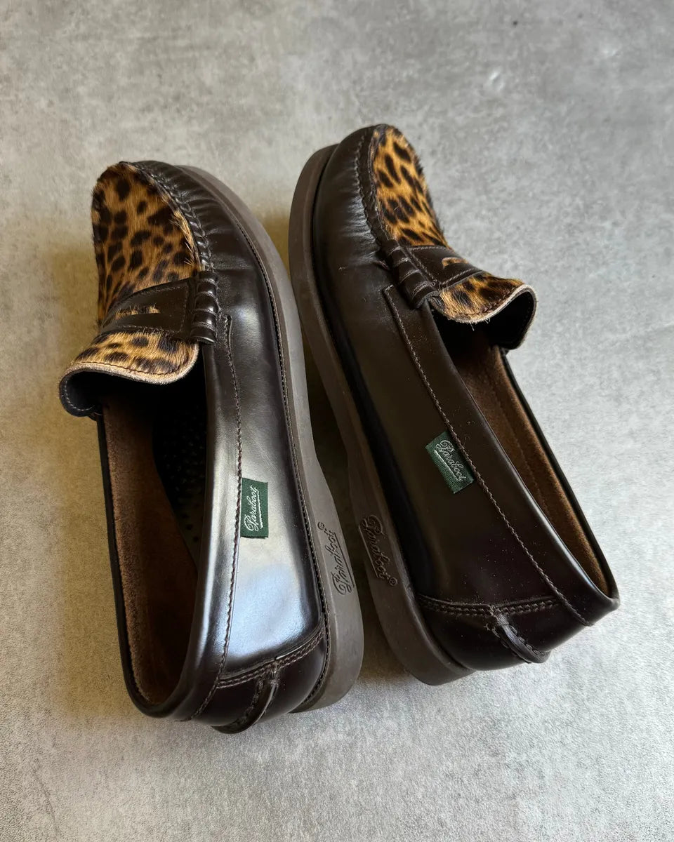 Paraboot Leopard Leather Mocassin otxgsHs 1