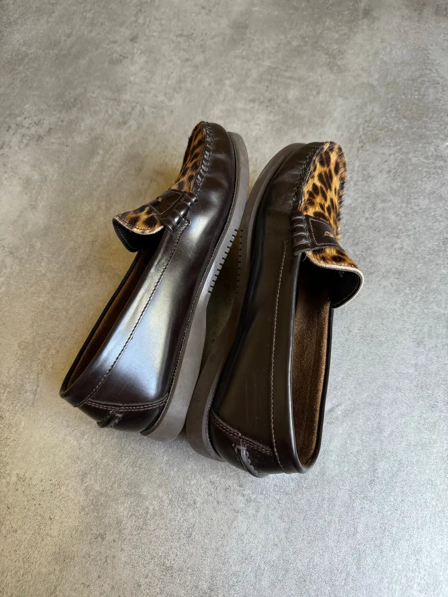 Paraboot Leopard Leather Mocassin otxgsHs 4