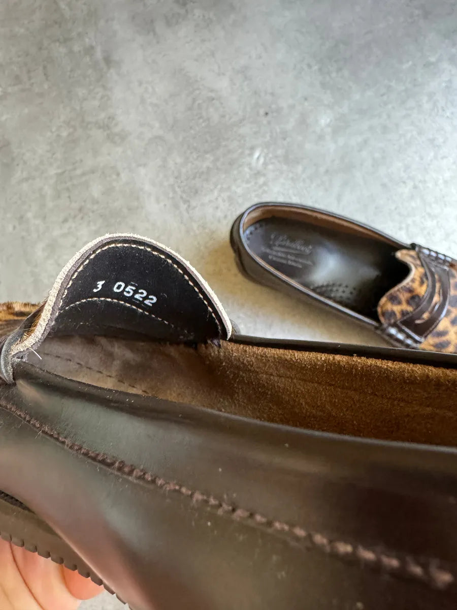 Paraboot Leopard Leather Mocassin otxgsHs 5