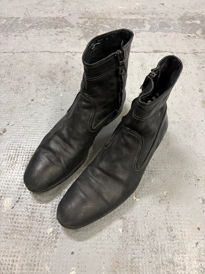 Paul Smith Black Leather Chelsea Boots UQQHBoq 2