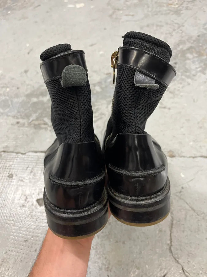 Paul Smith Black Leather Hybrid Boots (41eu/us8) vKVuYRp 5