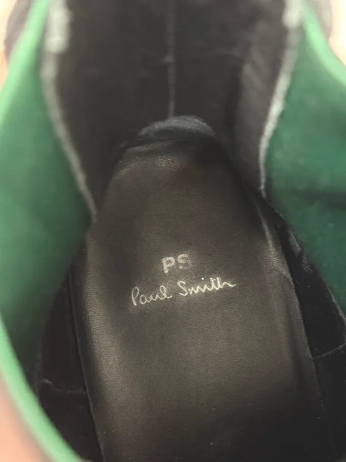 Paul Smith Black Suede Leather Buckle Classy Boots HyCZLCR 11