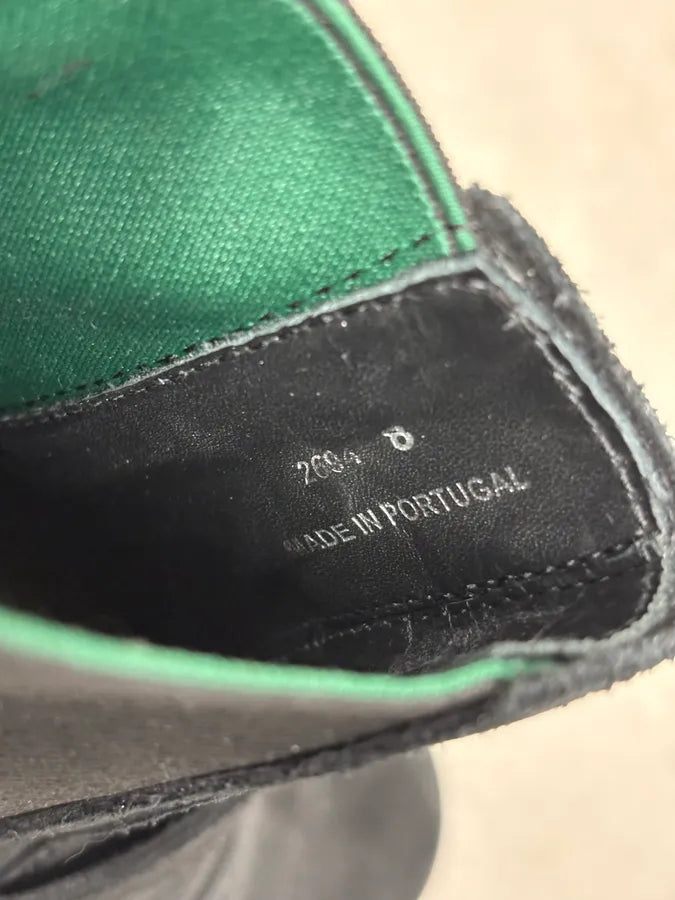 Paul Smith Black Suede Leather Buckle Classy Boots HyCZLCR 10