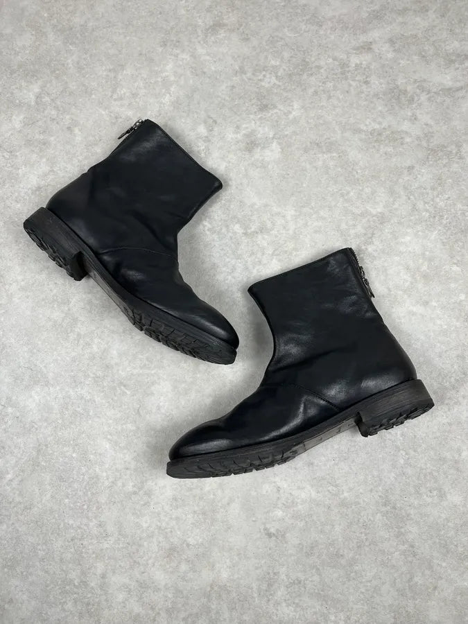 Paul Smith Black Tornado Zip Leather Boots RkQWiyQ 7