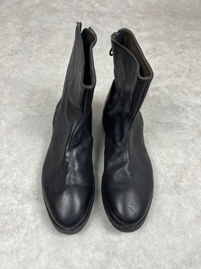 Paul Smith Black Tornado Zip Leather Boots RkQWiyQ 1