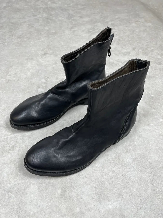 Paul Smith Black Tornado Zip Leather Boots RkQWiyQ 2