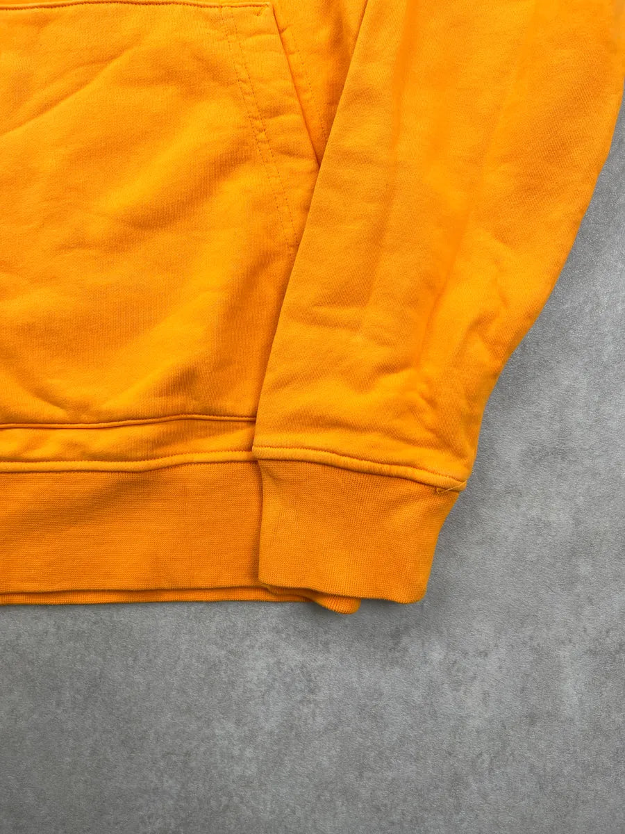 Stone Island Orange Compass Badge Hoodie pewDJBUc 9