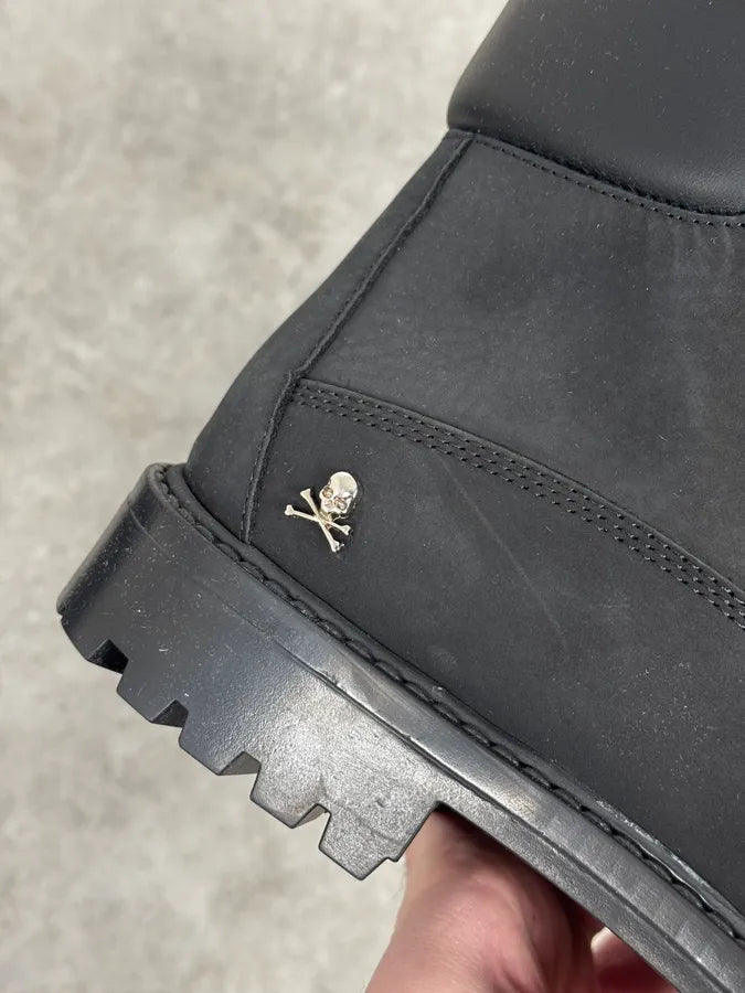 Philipp Plein Black Premium Leather Boots LwFfjvU 5