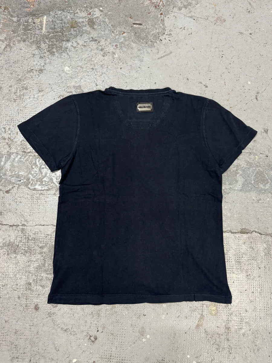 Philipp Plein Dobermann Gun Dog Navy T-Shirt fVtBGBL 3