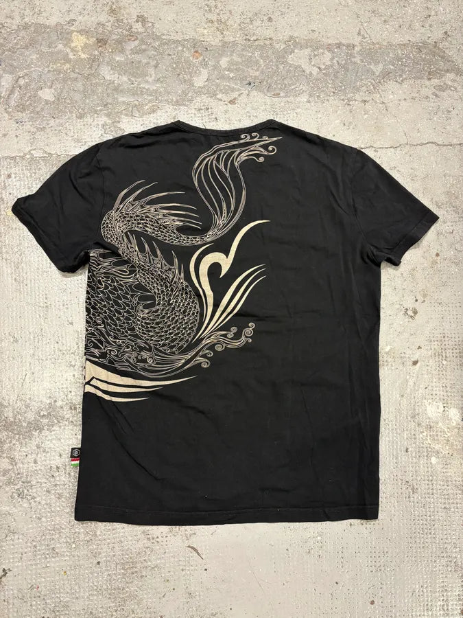 Philipp Plein Dragon Art Black T-Shirt Nfdzdks 6