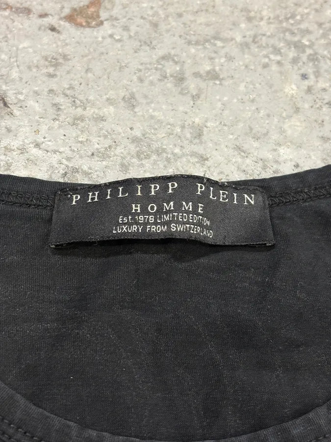 Philipp Plein Dragon Art Black T-Shirt Nfdzdks 7