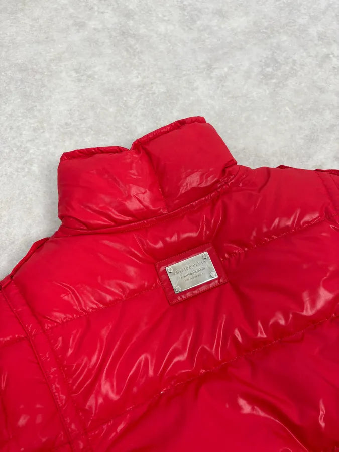 Philipp Plein Red Multi Zip Biker Puffer Jacket kbZICJi 9