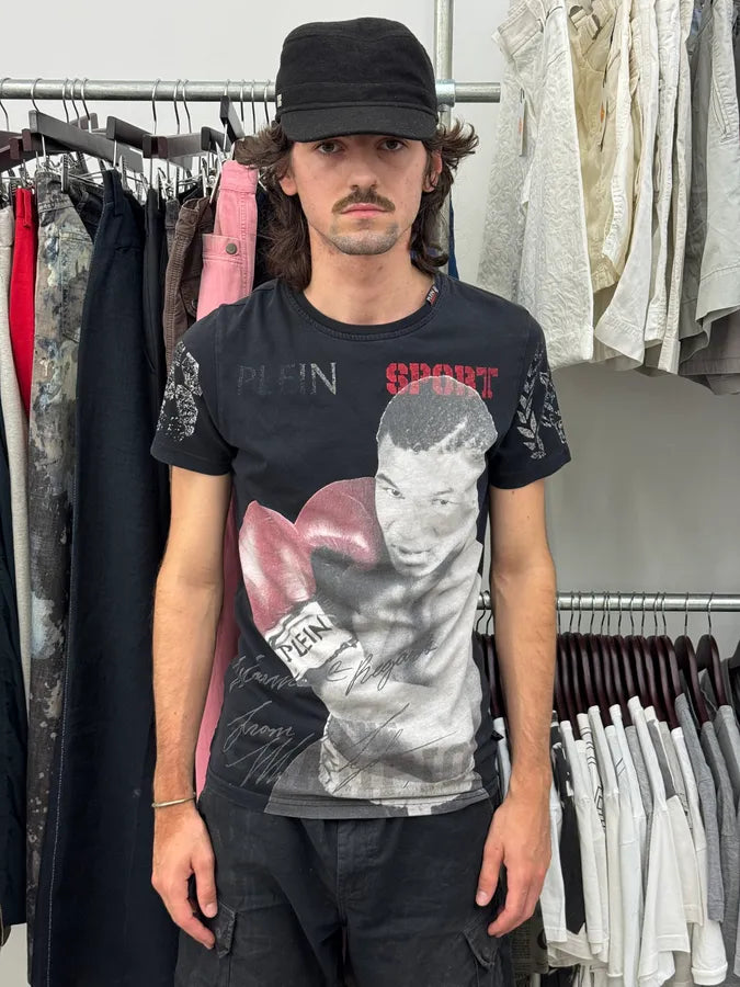 Philipp Plein Sport Mike Tyson Black T-Shirt RMCDLXv 1