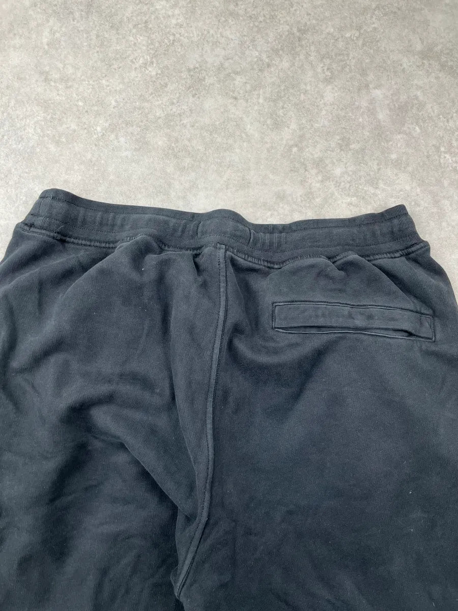 Stone Island Black Compass Patch Cargo Jogger Pants KUkesoZk 6