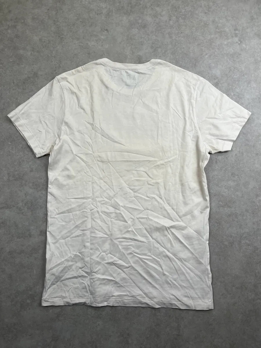 2010s Ralph Lauren Off-White American Flag Distressed T-Shirt qmyMtHlZ 3